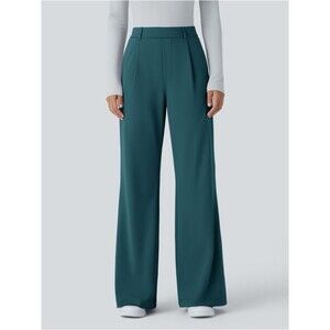 Halara Flex DayStretch High Waisted Pocket Work Flare Pants NWT